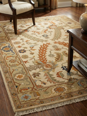 Fema Soumak Weave Hand-woven Wool Persian Rug - Off-White