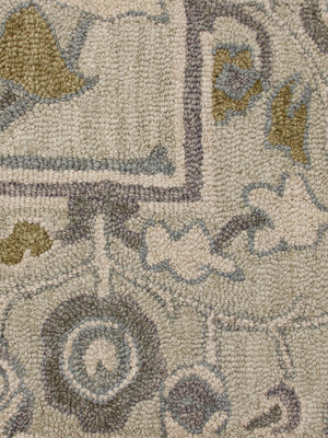 Danella Hand-tufted Wool Persian Rug - Grey