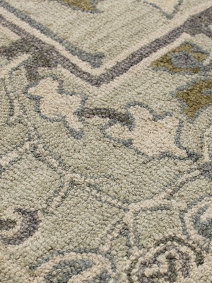 Danella Hand-tufted Wool Persian Rug - Grey