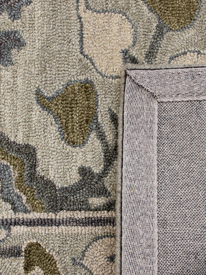 Danella Hand-tufted Wool Persian Rug - Grey