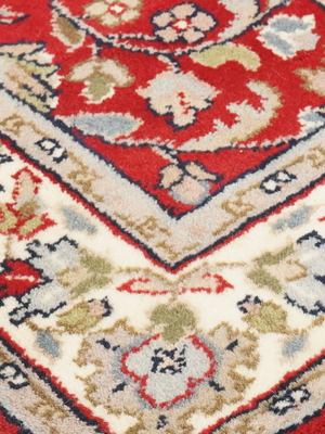 Jenny Hand-knotted Wool Persian Rug - Red