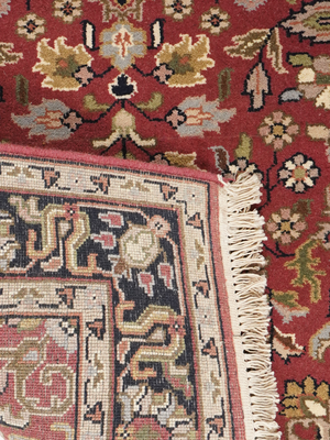 Susan Hand-knotted Wool Persian Rug - Red