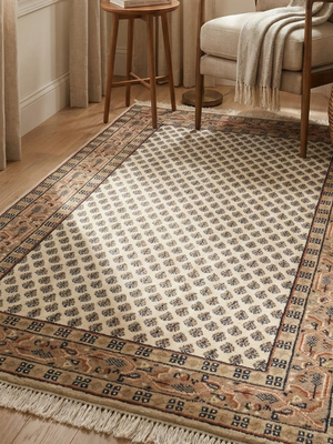 Briony Hand-knotted Wool Persian Rug - Blue