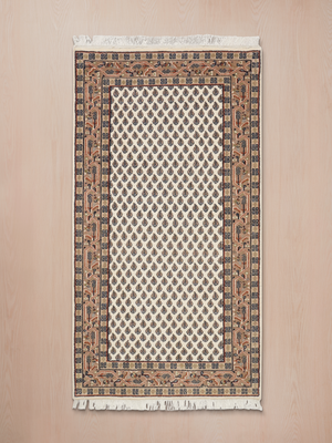 Briony Hand-knotted Wool Persian Rug - Blue