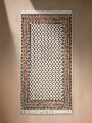 Briony Hand-knotted Wool Persian Rug - Blue