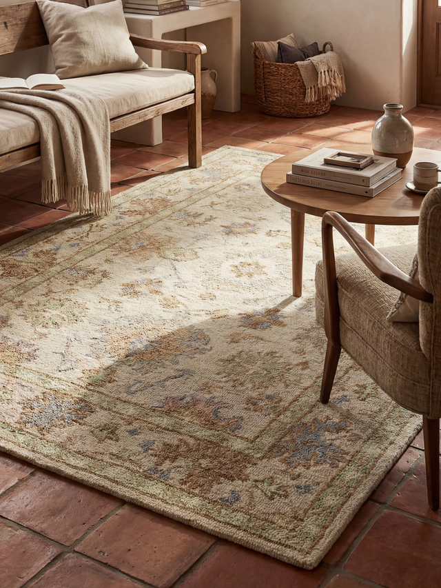 Zakir Hand-tufted Wool Rug