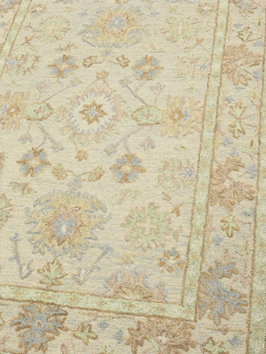Zakir Hand-tufted Wool Persian Rug - Blue