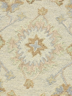 Zakir Hand-tufted Wool Persian Rug - Blue