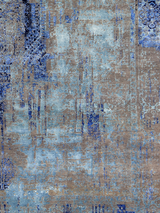 Sadie Hand-knotted Bamboo Silk & Wool Rug