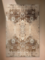 Becca Hand-knotted Bamboo Silk & Wool Rug