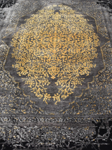 Nauheed Hand-knotted Bamboo Silk & Wool Rug