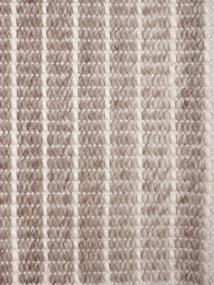 Joanne Hand-woven Indoor-Outdoor Striped Rug - Beige