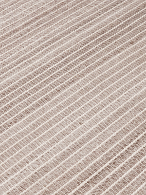 Joanne Hand-woven Indoor-Outdoor Striped Rug - Beige