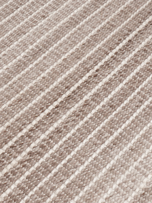 Joanne Hand-woven Indoor-Outdoor Striped Rug - Beige