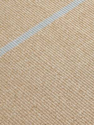 Hannah Hand-woven Indoor-Outdoor Striped Rug - Natural