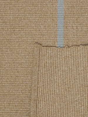 Hannah Hand-woven Indoor-Outdoor Striped Rug - Natural