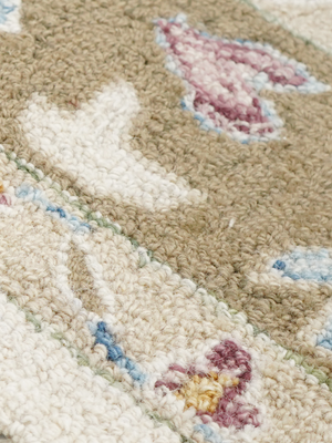 Lynn Hand-tufted Wool Persian Rug - Ivory