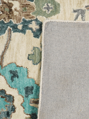 Justin Hand-tufted Wool Persian Rug - Cream