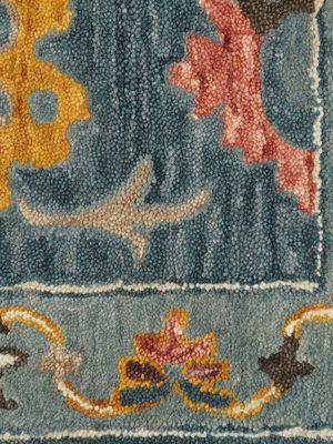 Montana Hand-tufted Wool Persian Rug - Blue