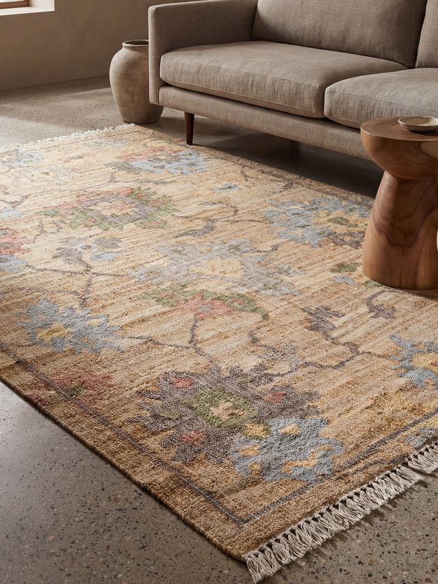 Shimae Hand-woven Jute Rug