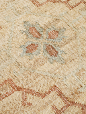 Preksha Hand-woven Jute Geometric Rug - Natural