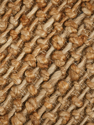Swann Hand-woven Jute Rug - Natural