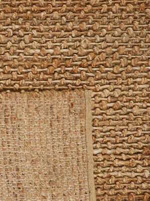Swann Hand-woven Jute Rug - Natural
