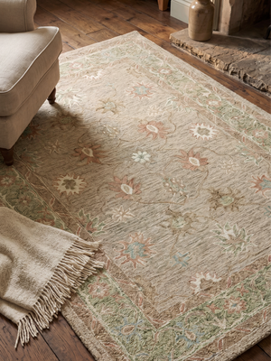Charley Hand-tufted Wool Rug - Beige