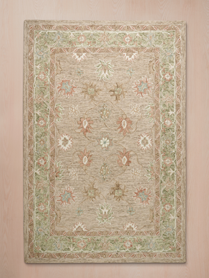 Charley Hand-tufted Wool Rug - Beige