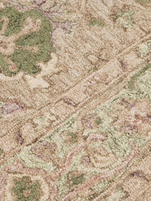 Genia Hand-tufted Wool Rug - Brown