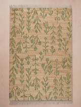 Olive Bliss Hand-woven Jute Rug - Olive Green