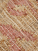 Olive Bliss Hand-woven Jute Rug - Pink