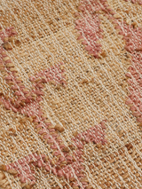 Olive Bliss Hand-woven Jute Rug - Pink