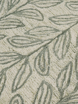 Blooming Green Hand-tufted Wool Rug