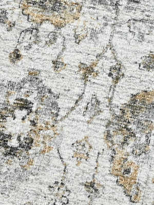 Nuvara Wool-Viscose Handloom Rug - Grey