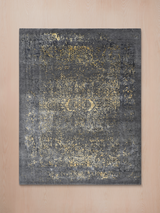 Aroth Hand-knotted Wool & Bamboo Silk Rug