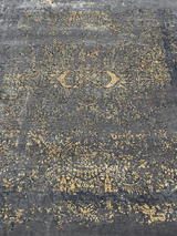 Aroth Hand-knotted Wool & Bamboo Silk Rug