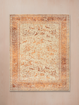 Marvella Hand-Knotted Wool & Bamboo Silk Rug - Beige