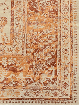 Marvella Hand-Knotted Wool & Bamboo Silk Rug - Beige
