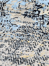 Alvren Hand-Knotted Wool & Bamboo Silk Rug - Grey