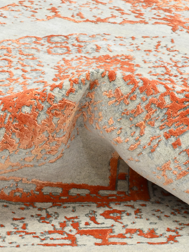Elira Hand-knotted Wool & Bamboo Silk Rug