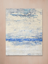 Avelin Hand-Knotted Wool & Bamboo Silk Rug - Grey