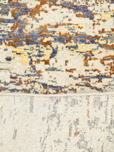 Sorell Hand-Knotted Wool & Bamboo Silk Rug - Grey