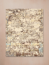Sorevik Hand-Knotted Wool & Bamboo Silk Rug - Beige