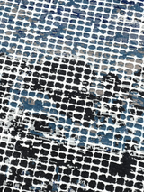 Elvian Hand-Knotted Wool & Bamboo Silk Rug - Blue