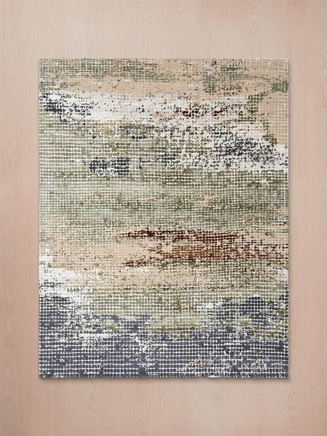 Mirelith Hand-Knotted Wool & Bamboo Silk Rug - Beige