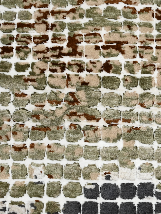 Mirelith Hand-Knotted Wool & Bamboo Silk Rug - Beige