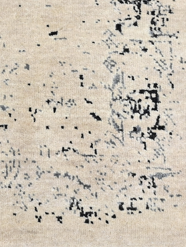 Branor Hand-knotted Wool & Bamboo Silk Rug