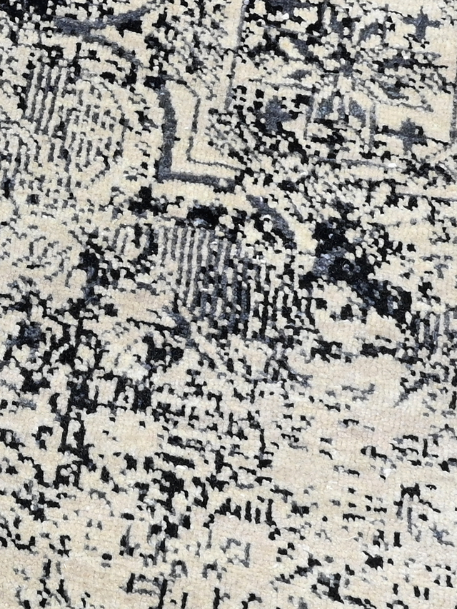 Branor Hand-knotted Wool & Bamboo Silk Rug