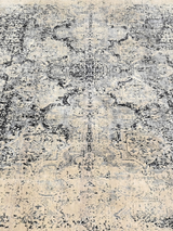 Branor Hand-knotted Wool & Bamboo Silk Rug